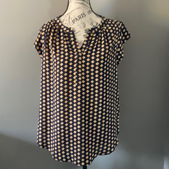 NWT: 41 Hawthorn Short sleeve blouse. - Picture 1 of 5
